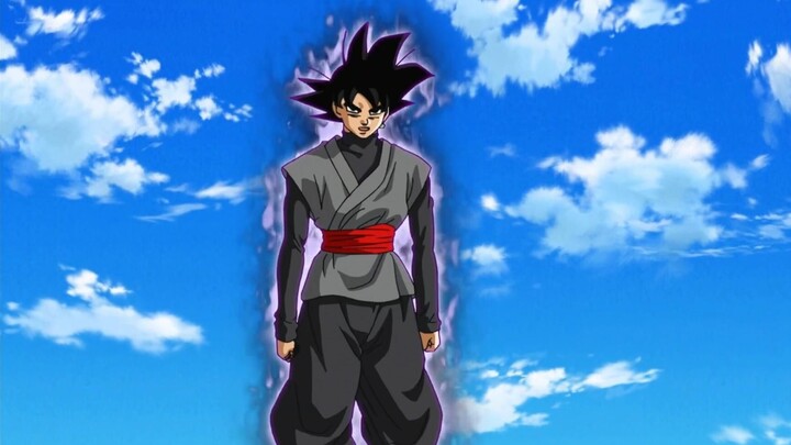 Goku chiến đấu với Trunks, Black Goku xé nát đường hầm thời gian! (hai)