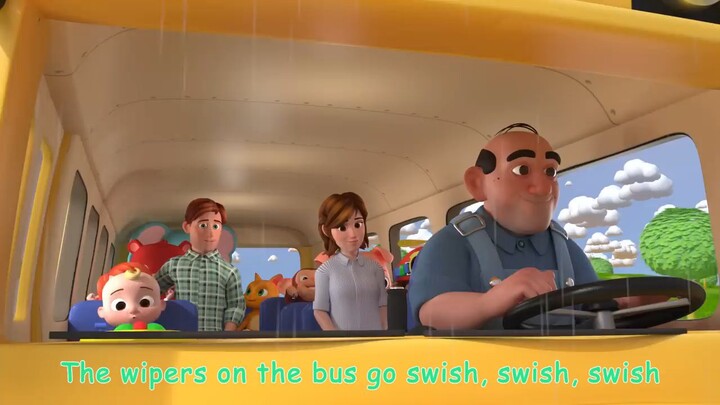 wheel on the bus Nursery rhymes and kid songs