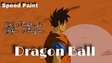 Penghormatan untuk pembuat Dragon Ball || Speed Paint Goku