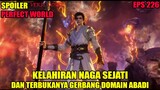 SPOILER PERFECT WORLD EPS 226 | KELAHIRAN NAGA SEJATI DAN TERBUKANYA GERBANG DOMAIN ABADI