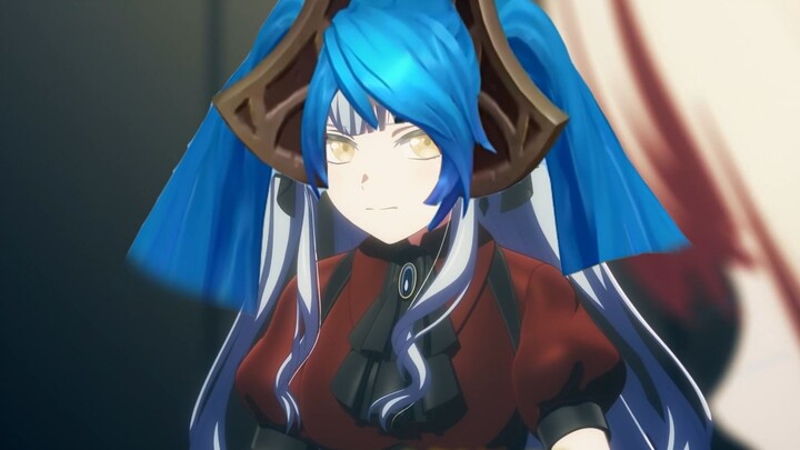 [Linmeng] Mysterious blue twin ponytails, harmless pink-haired musician and infatuated big dog