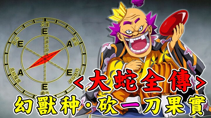【海贼王╳黑炭大蛇全传】幻兽种耻辱！毫无人格魅力的无能将军