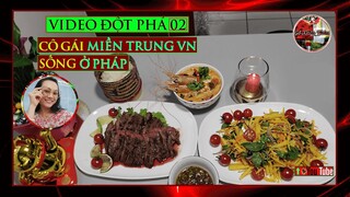 MÓN ĂN THÁI LAN 2 #3 THỊT BÒ Nướng Chảo Với Nước Sốt  THÁI.GỎI XOÀI THÁI.TOM YUM KUNG #GỗXuân Thắm