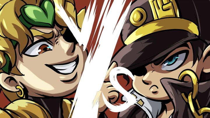No matter what difficulties we encounter, we should not be afraid! Kujo Q Taro vs. Q version Dio, th