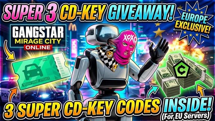 CD Key  code 🗝️ - Gangstar Mirage City Online