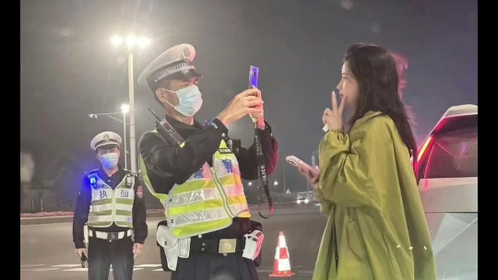 Traffic Cop: Sometimes I really feel like calling the police.