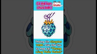 Thông tin chap 1096 #onepiece #short