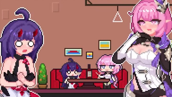 [Honkai Impact Three Dubbing] Setelah Mei menjadi lebih kecil, dia...