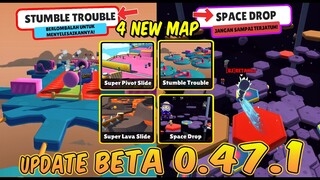 NEW BIG UPDATE 0.47.1 BETA! ADA 4 MAP TERBARU DAN CARA MENDAPATKAN 1200 GEMS GRATIS - Stumble Guys