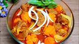 BÒ KHO - Cách Nấu Bò Kho Và Cách ướp thịt bò kho ngon nhanh mềm thấm gia vị - Tú Lê Miền Tây