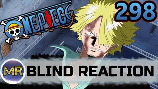 One Piece Episode 298 BLIND REACTION | THAT WAS SICK!!