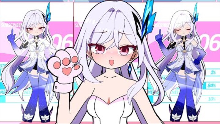 【原神アニメ】SKIRK DATEN ROUTE【Genshin Anime】