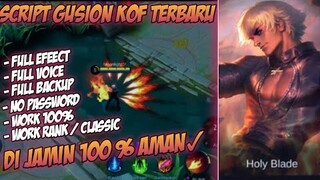 Script Skin Gusion Kof Terbaru Full Efeect No Password Patch Natan  | Mobile Legends