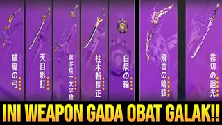 OVERPOWER! SEMUA WEAPON BARU DI INAZUMA UPDATE 2.0 GENSHIN IMPACT