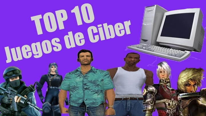 TOP 10 JUEGOS del CIBER CAFE | Los Juegos Del 2000s 2025