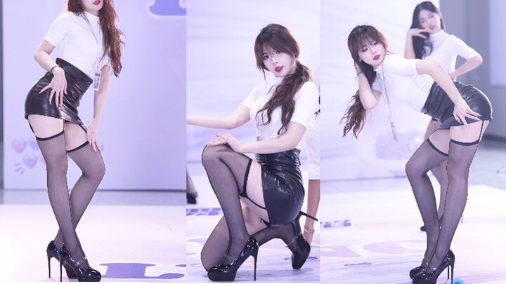 2025.9.20 หยางสุย เต้นคัฟเวอร์ กระโปรงสั้น