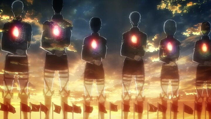 Attack On Titan Opening#3 Shinzou wo Sasageyo by Linked Horizon