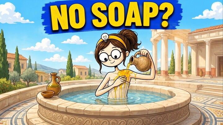 living with no soap?