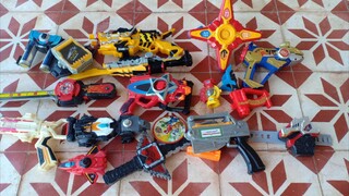 Bộ sưu tập đồ chơi từ Plex Supersentai từ những năm 2010 (go-busters = ryusoulger)