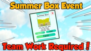 [EVENT!] HOW TO GET SUMMER BOX! | ALL STAR TOWER DEFENSE ROBLOX!
