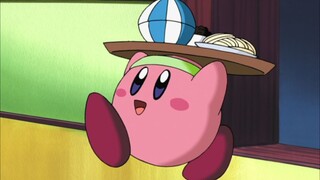 Một em bé Kirby có đầu óc nghề nghiệp