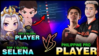 TOP GLOBAL VS PRO PLAYER (AURA PH) ~ MOBILE LEGENDS