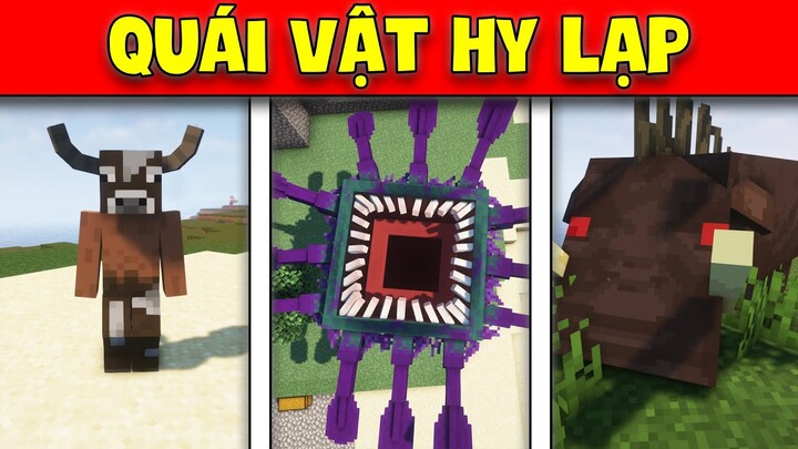 MINECRAFT MOD QUÁI VẬT TRONG THẦN THOẠI HY LẠP SIÊU VIP!!!*MOD QUÁI VẬT CỰC HAY VÀ NGẦU !!