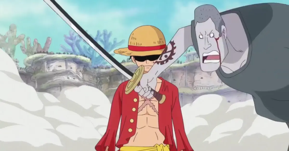 Luffy Uses Conqueror Haki For The First Time To Take Down Enemies One Piece Bilibili