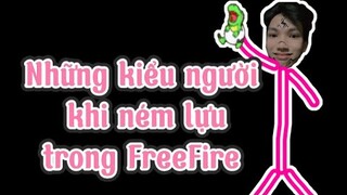 Những kiểu người khi Ném Lựu trong FreeFire | Chú Xám #shorts