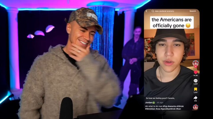 Famous youtuber dylan page talks about people joining rednote after tiktok ban