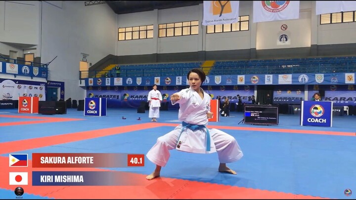 Sakura Alforte vs Kiri Mishima | Final Female Kata | Lanarca 2024