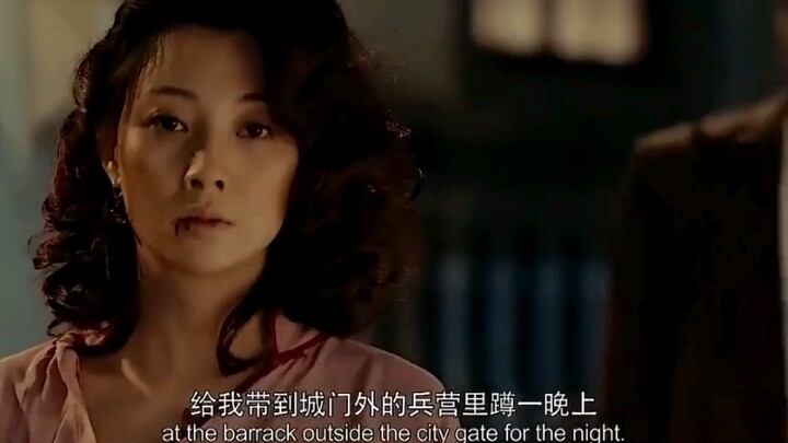 To protect the virgin girl, the young woman nobly sacrificed herself.