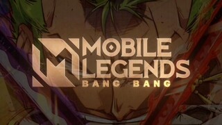 roronoa Zoro animasi loading mobile legends