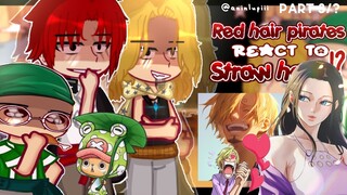 — 🔥🏴‍☠️Shanks crew react to Straw hats (Sanji,chopper,robin)‼️⚔️ [] One piece react [] PART 3