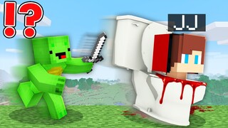 SKIBIDI TOILET JJ Speedrunner VS Hunter in Minecraft in Minecraft Challenge - Maizen JJ and Mikey