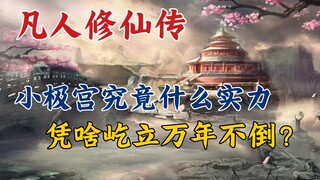 凡人修仙传:小极宫究竟什么实力，凭啥屹立万年不倒？