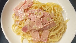 Làm mì Ý sốt kem trong 15 phút ngon như nhà hàng | Spaghetti Carbonara in 15 minutes | Ăn Liền TV