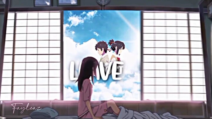 Amv Typography Kimi no nawa - It's Raining It's Pouring