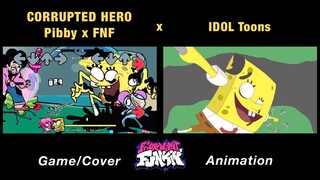 “CORRUPTED HERO” But Everyone Sings It | Come Learn With Pibby x FNF Animation x GAME