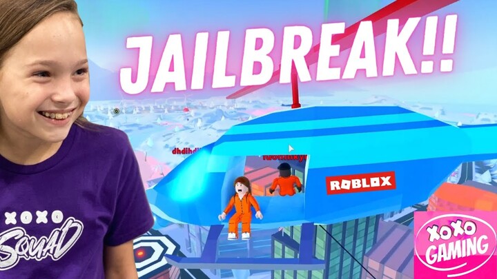 Playing JAILBREAK Game in Roblox!