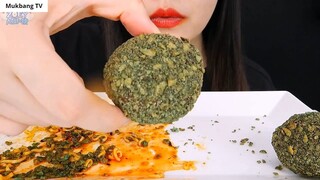 ASMR MÌ CAY TAKI XANH, VIÊN PHO MÁT, CHÓ NGÔ 10