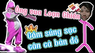 Chơi thử chế độ “ Loạn Chiến “ cầm súng sạc càn quét Địch trong FreeFire | Chú Xám #shorts