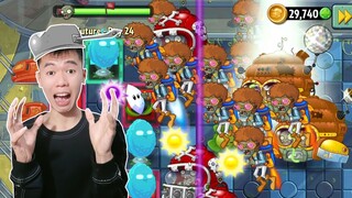 Plants vs Zombies 2 #59: Nhân BiBi Vượt Qua Level Khó Tiến Gần Đến Map Cuối Cùng