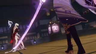 [Genshin Impact 2.1]👴The final battle of the royal duel lady’s life!!!