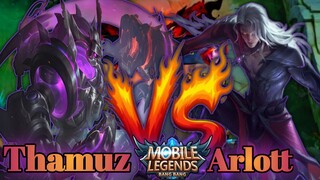 Api Neraka 🔥Lawan Tombak Sakti 🔥 Thamuz Vs Arlott Epic Moment❗