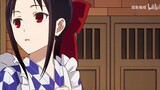 Kaguya puts on a maid outfit and is forced to open...