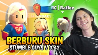 WAKTUNYA MENCARI SKIN BARU LAGI DI STUMBLE GUYS VERSI TERBARU V 0.42 MENGGUNAKAN TEORI-TEORI !