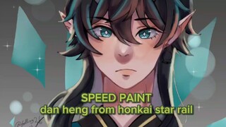 (SPEED PAINT CLIP STUDIO PAINT) dan heng imbibitor lunae - honkai star rail