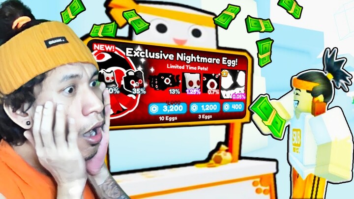 Buying Exclusive Nightmare Eggs In Pet Simulator X