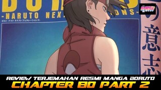 REVIEW TERJEMAHAN RESMI MANGA BORUTO CHAPTER 80 PART 2